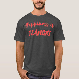 Camiseta Felicidade é Jiangxi