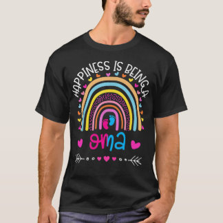 Camiseta Felicidade é ser um dia de as mães Arco-Íris 2022