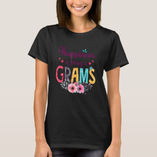Camiseta Felicidade É Ser Um Grama De Todas As Mulheres Dec