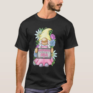 Camiseta Felicidade É Ser Uma Gnomo Gnomo Garota Mães D