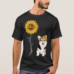 Camiseta Felicidade é Ser uma Mimi Corgi