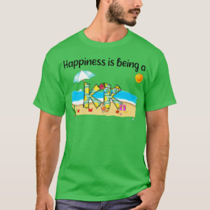 Camiseta Felicidade É Ser Uma Praia Kk Summer Mães Felizes