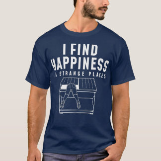 Camiseta Felicidade em Lugares Estranhos