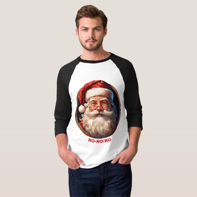 Camiseta Felicidade Ho Ho (Frente Completa)