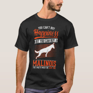 Camiseta Felicidade Malinois Belga Malinois
