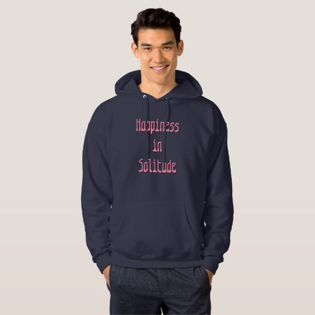 Camiseta Felicidade na Solidão (Frente Completa)