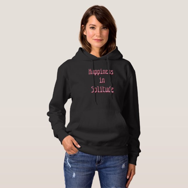 Camiseta Felicidade na Solidão (Frente Completa)