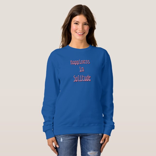 Camiseta Felicidade na Solidão (Frente Completa)