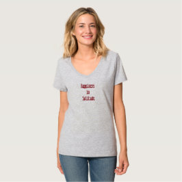 Camiseta Felicidade na Solidão