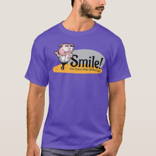 Camiseta Felicidade vem com sorriso e vibrações positivas