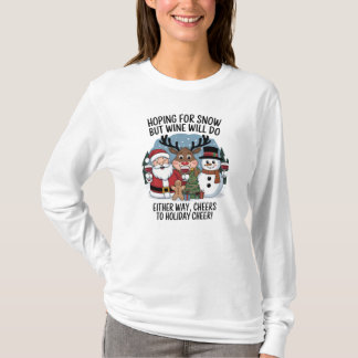 Camiseta Felicidades para o Natal