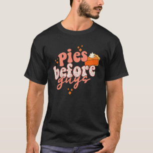 Camiseta Felicitações de Ação de Graças antes das Caras par