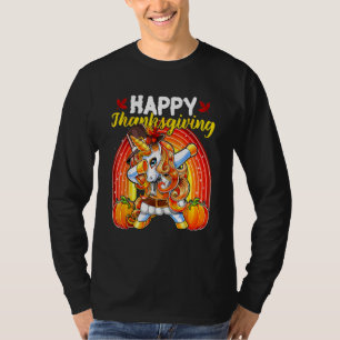 Camiseta Feliciz Dia de Ação de Graças Fantasia de Peregrin