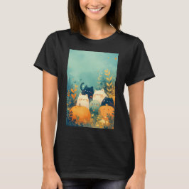 Camiseta Feline Fall Fantasy