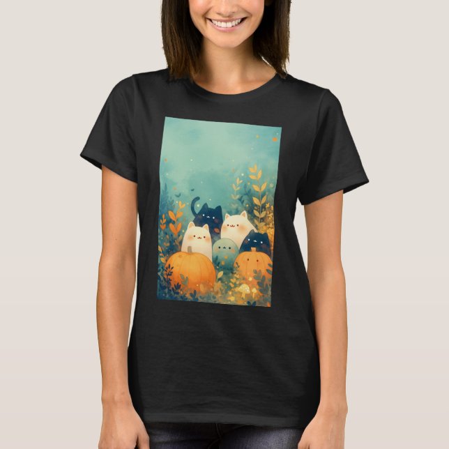 Camiseta Feline Fall Fantasy (Frente)
