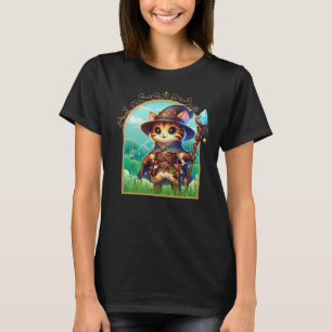 Camiseta Feline Fantasy Adventure