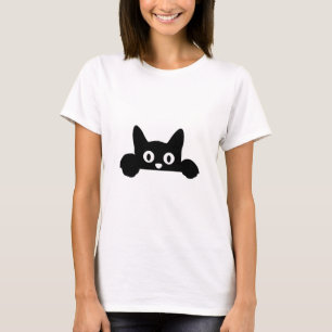 Camiseta Feline Sassy: O Que Te Julga Silentemente Gato Grá