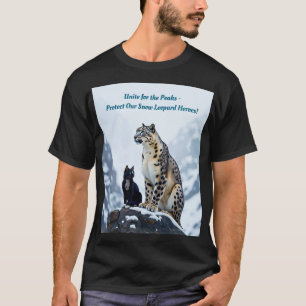 Camiseta Felini Conhece o Leopardo da Neve