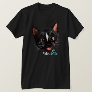Camiseta Felini's Joyful Cat Smile T-Shirt