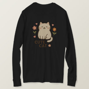 Camiseta Felino em Bloom