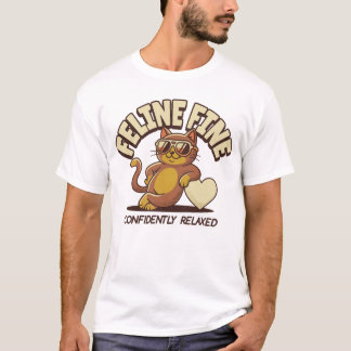 Camiseta FELINO FINA,Gato