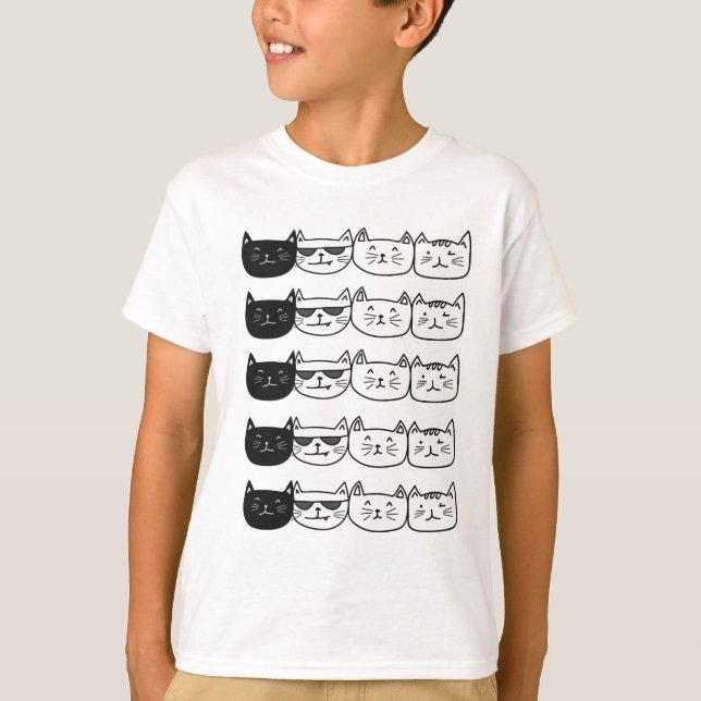 Camiseta Felinos (Frente)