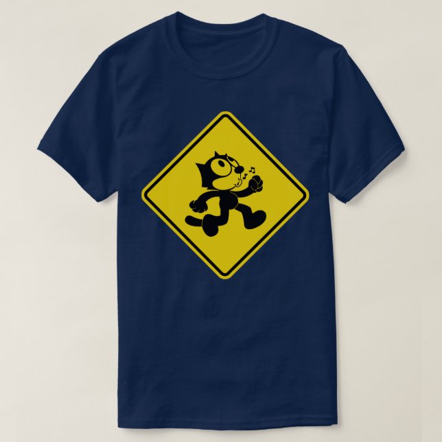 CAMISETA FELIX A PASSAGEM DO GATO (Frente do Design)