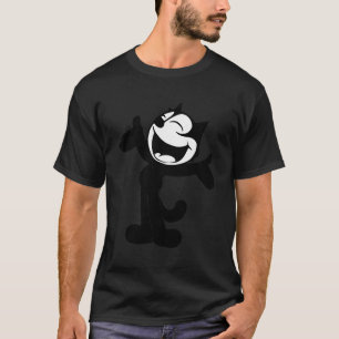 Camiseta Felix Cartoon Rindo Gato