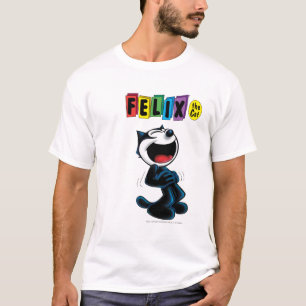 Camiseta Felix de riso o t-shirt do gato