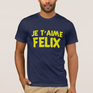 Camiseta felix do t'aime do je