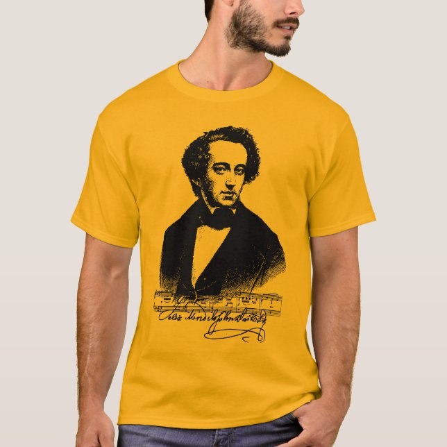 CAMISETA FELIX MENDELSSOHN BARTHOLDY (Frente)