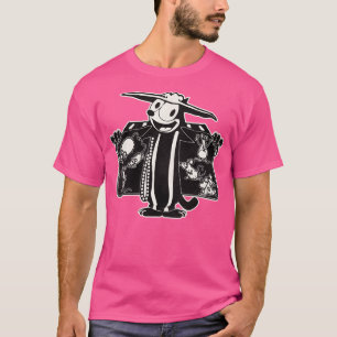 Camiseta Felix, o Gato, trouxe os bens