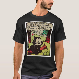Camiseta Felix, o Impressão de Arte Anarquista