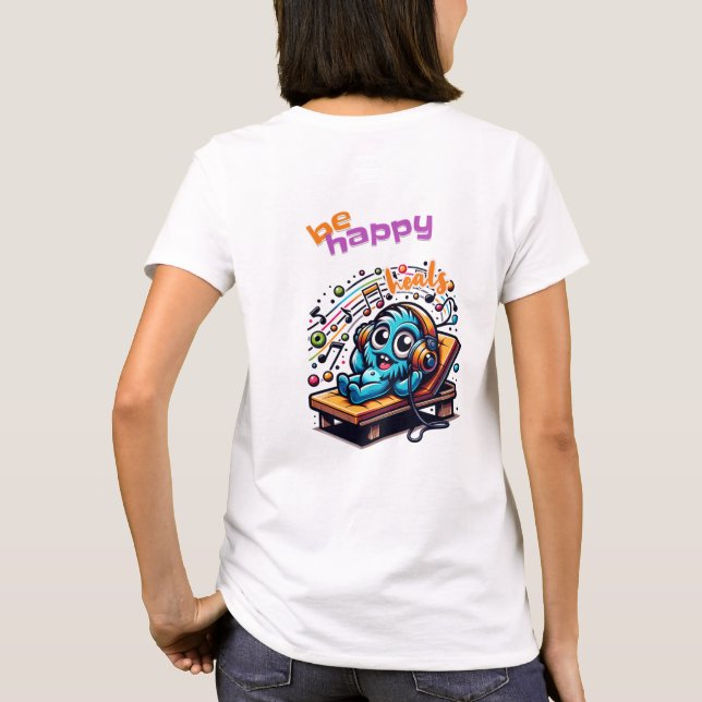 Camiseta Feliz (Verso)
