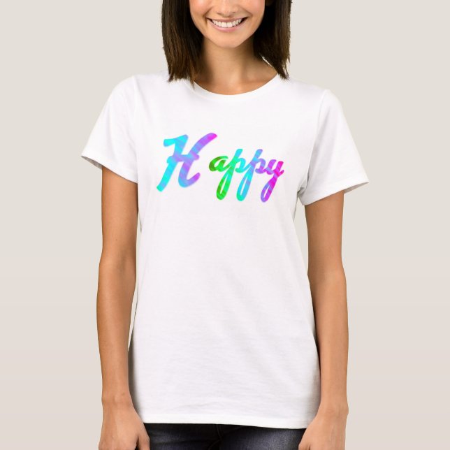 Camiseta Feliz (Frente)