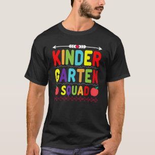 Camiseta Feliz 1º dia da Equipe do Kinder Squad