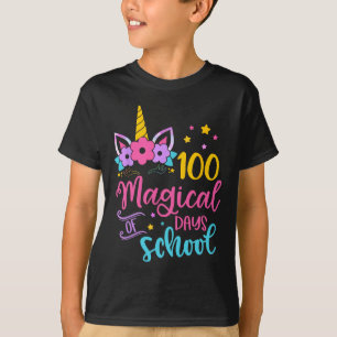Camiseta Feliz 100º Dia 100 Dias Mágicos De Escola