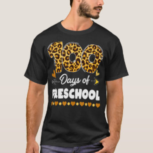 Camiseta Feliz 100º dia da escola, 100 dias de pré-escola T