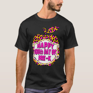 Camiseta Feliz 100º Dia De Aplicativo De Professores De Equ