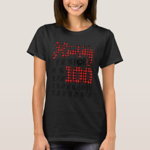 Camiseta Feliz 100º Dia de Aula Professor Parabéns por 100