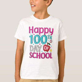 Camiseta Feliz 100 Dias De Escola