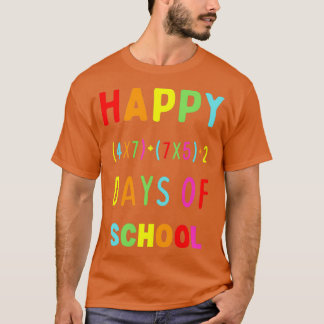Camiseta Feliz 100 dias de escola 49