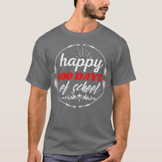 Camiseta Feliz 100 Dias De Escola 81