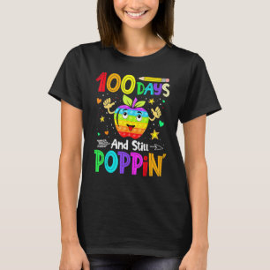 Camiseta Feliz 100 Dias De Escola E Ainda Prendendo 100º Da