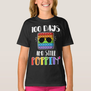 Camiseta Feliz 100 Dias De Escola E Ainda Prendendo 100º Da