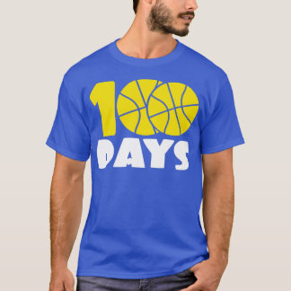 Camiseta Feliz 100 dias de futebol escolar