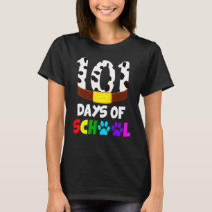 Camiseta Feliz 101 Dias de Estudante Ou Professora De Sobre