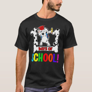 Camiseta Feliz 101 Dias de Estudante Ou Professora De Sobre