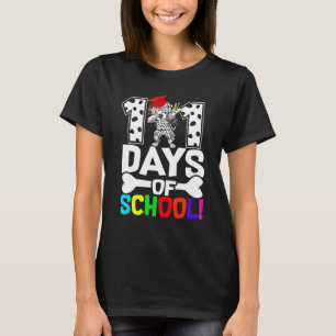 Camiseta Feliz 101 dias de Rua de 100 dias mais inteligente