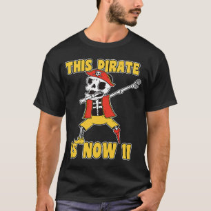 Camiseta Feliz 11 Aniversário de 11 Anos Pirata 11 Birthd
